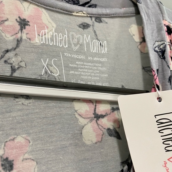 Latched Mama Midi Wrap Dress - Picture 3 of 4